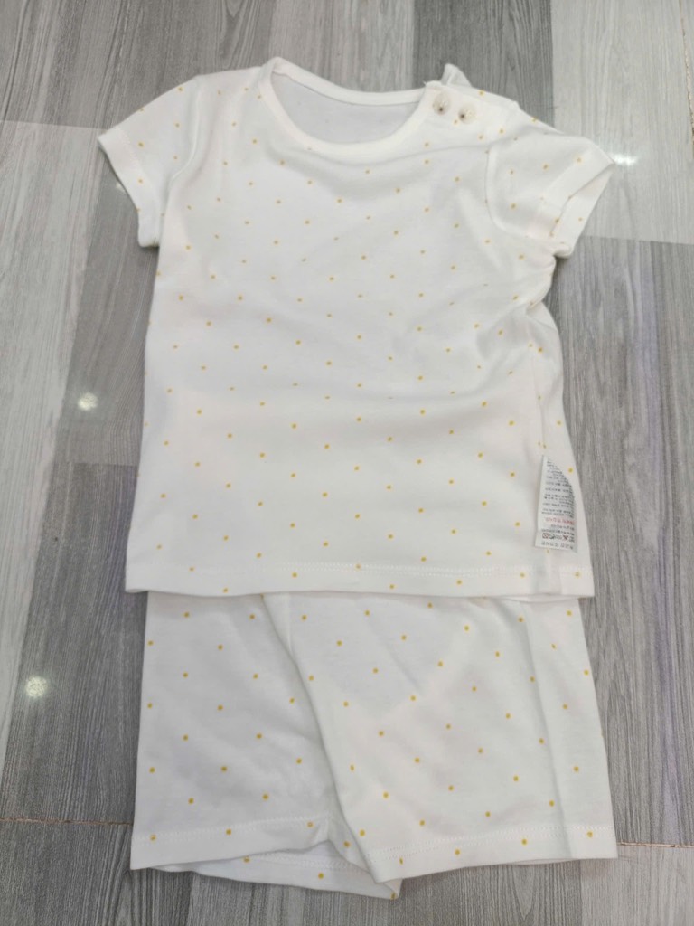 B22 Bộ cotton Hàn ngắn