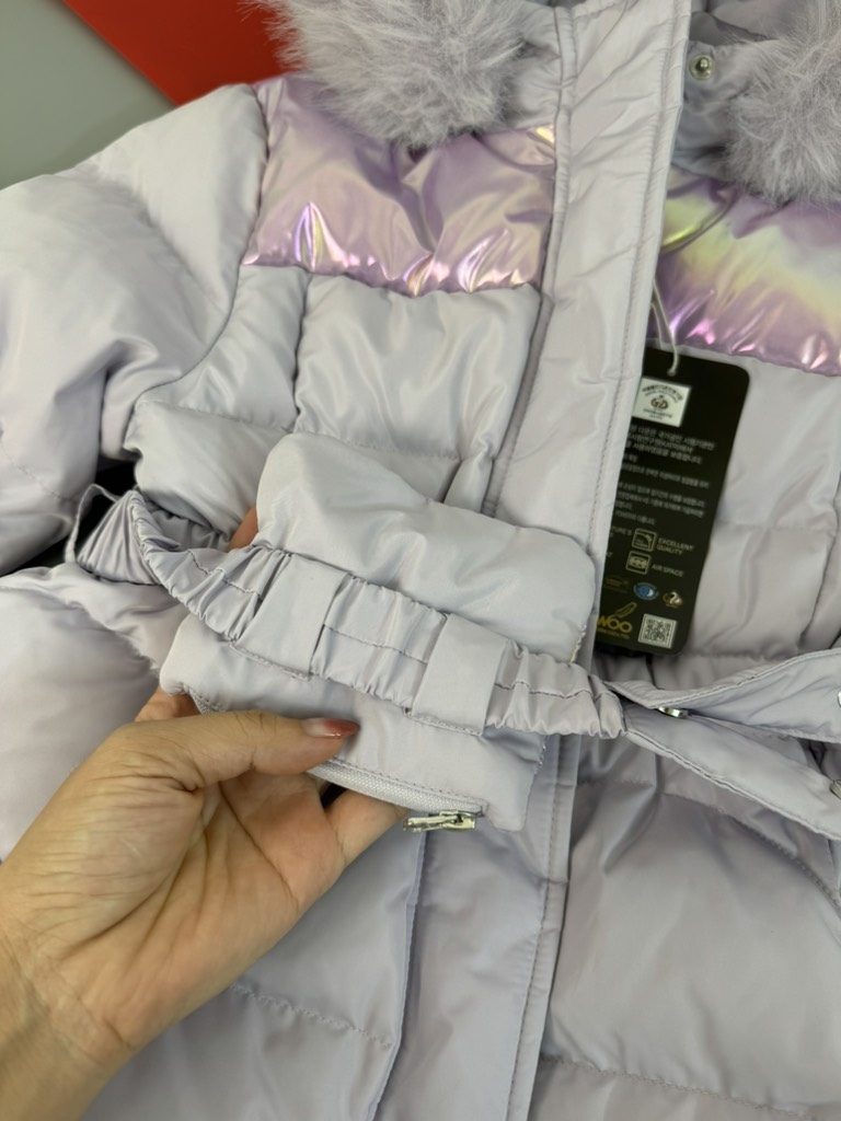 A148 Áo phao lông vũ dáng dài Prm