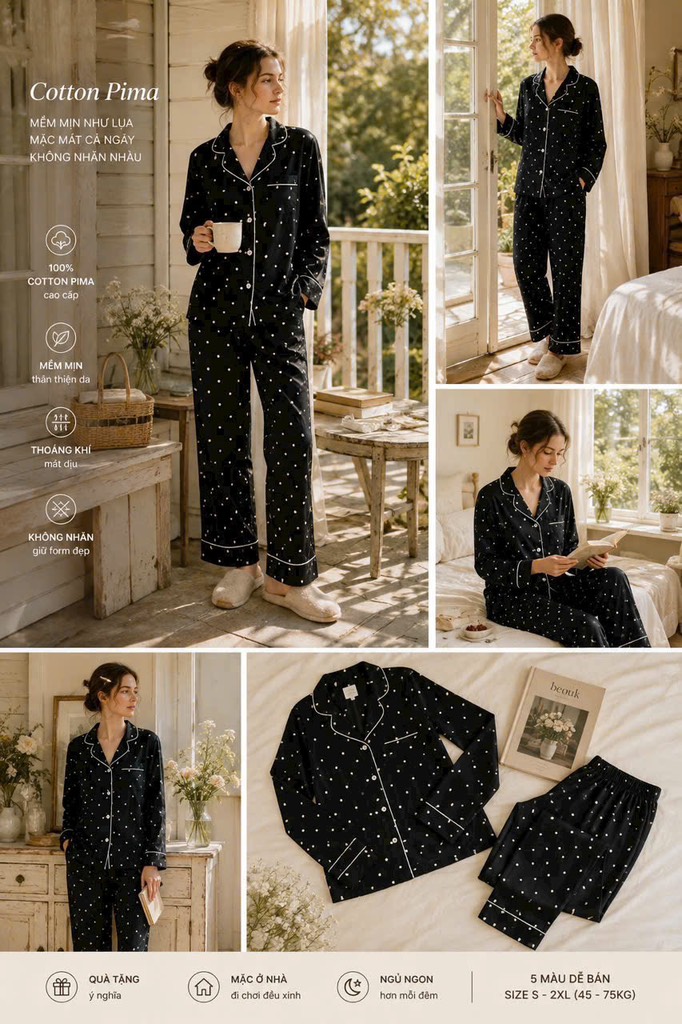 B44 Bộ pyjama modal