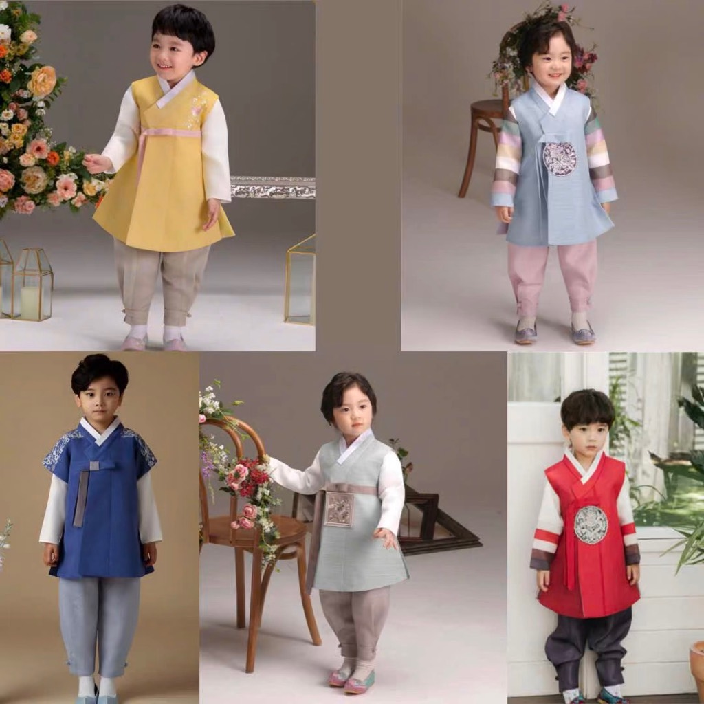 H12 Bộ Hanbok bé trai 12y