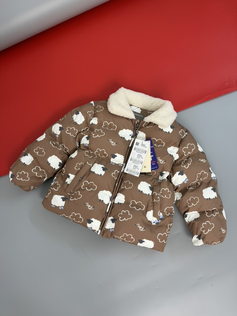 A146 Áo phao cổ lông cừu Prm