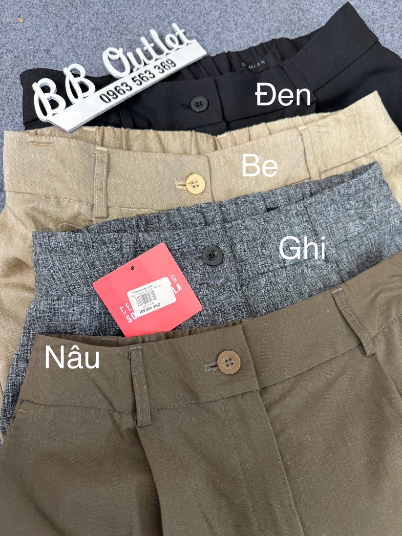 QE17 Quần công sở De mian