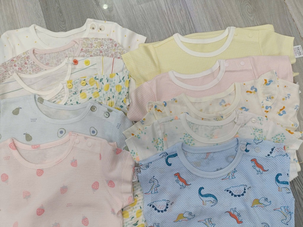 B22 Bộ cotton Hàn ngắn