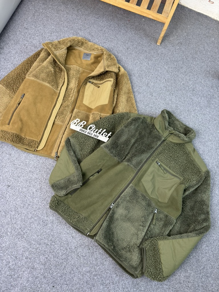 AA24 Áo khoác nỉ lông cừu