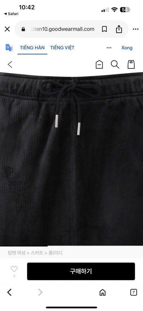 V19 Váy nhung Topten