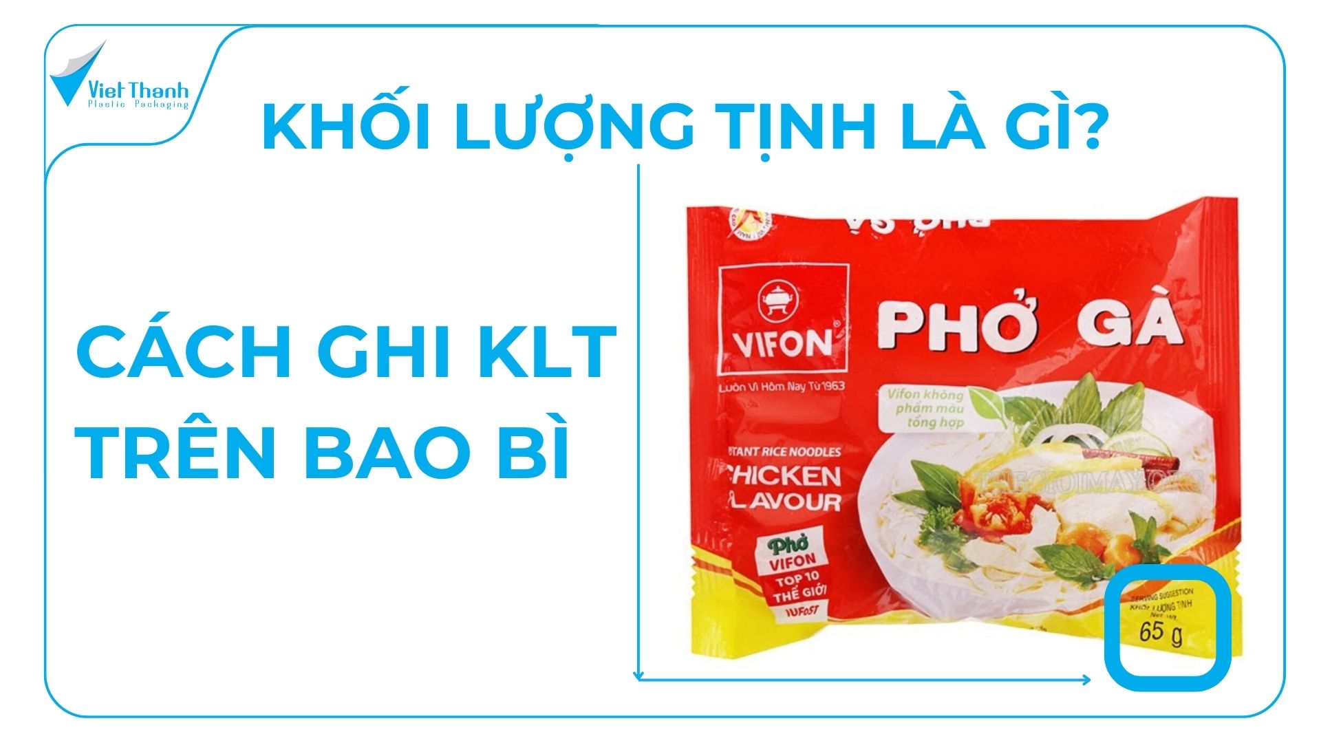 Khối lượng tịnh là gì? Hướng dẫn ghi khối lượng tịnh