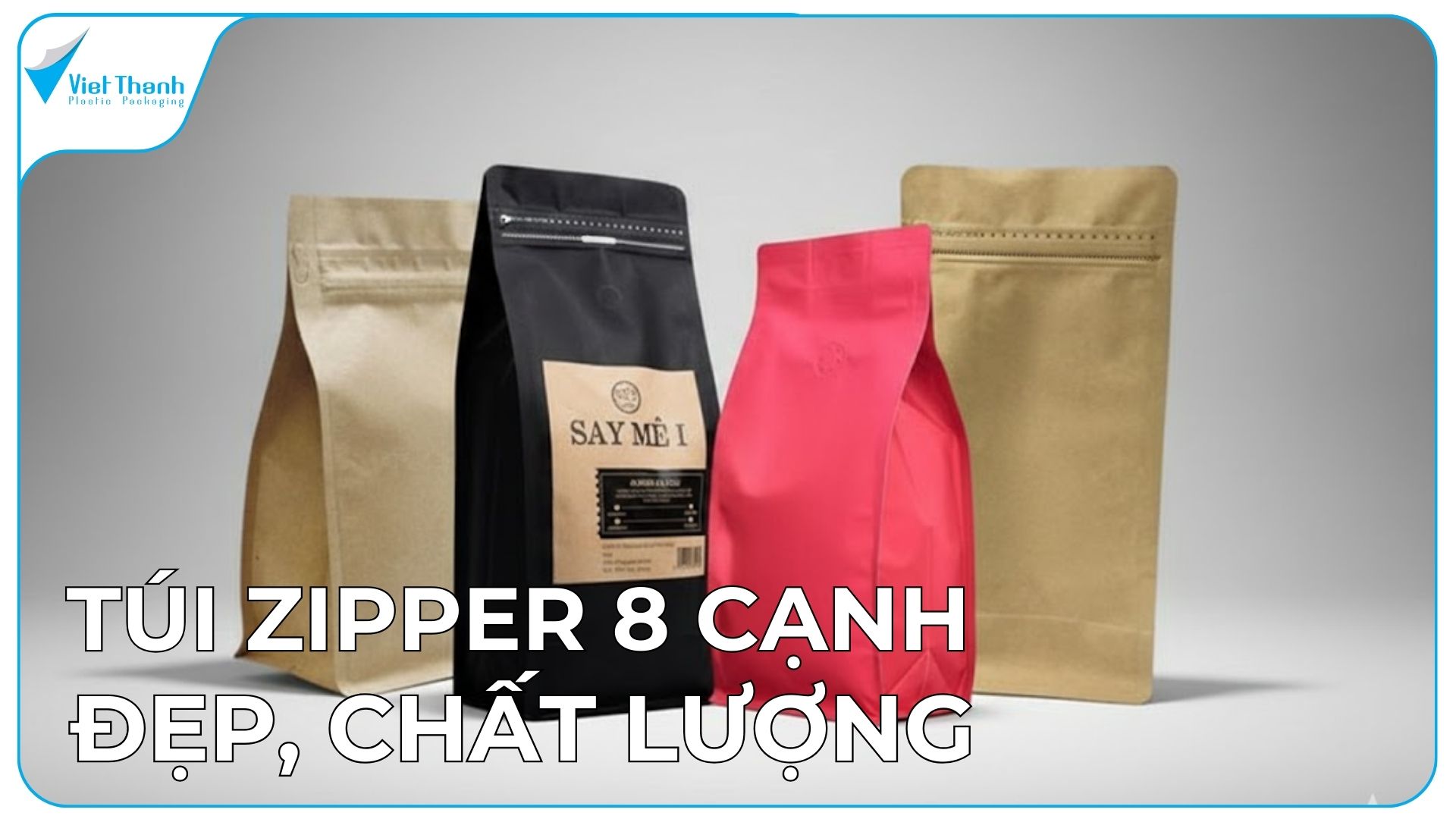 Túi Zipper 8 cạnh là gì? Đặc điểm, kích thước và bảng giá