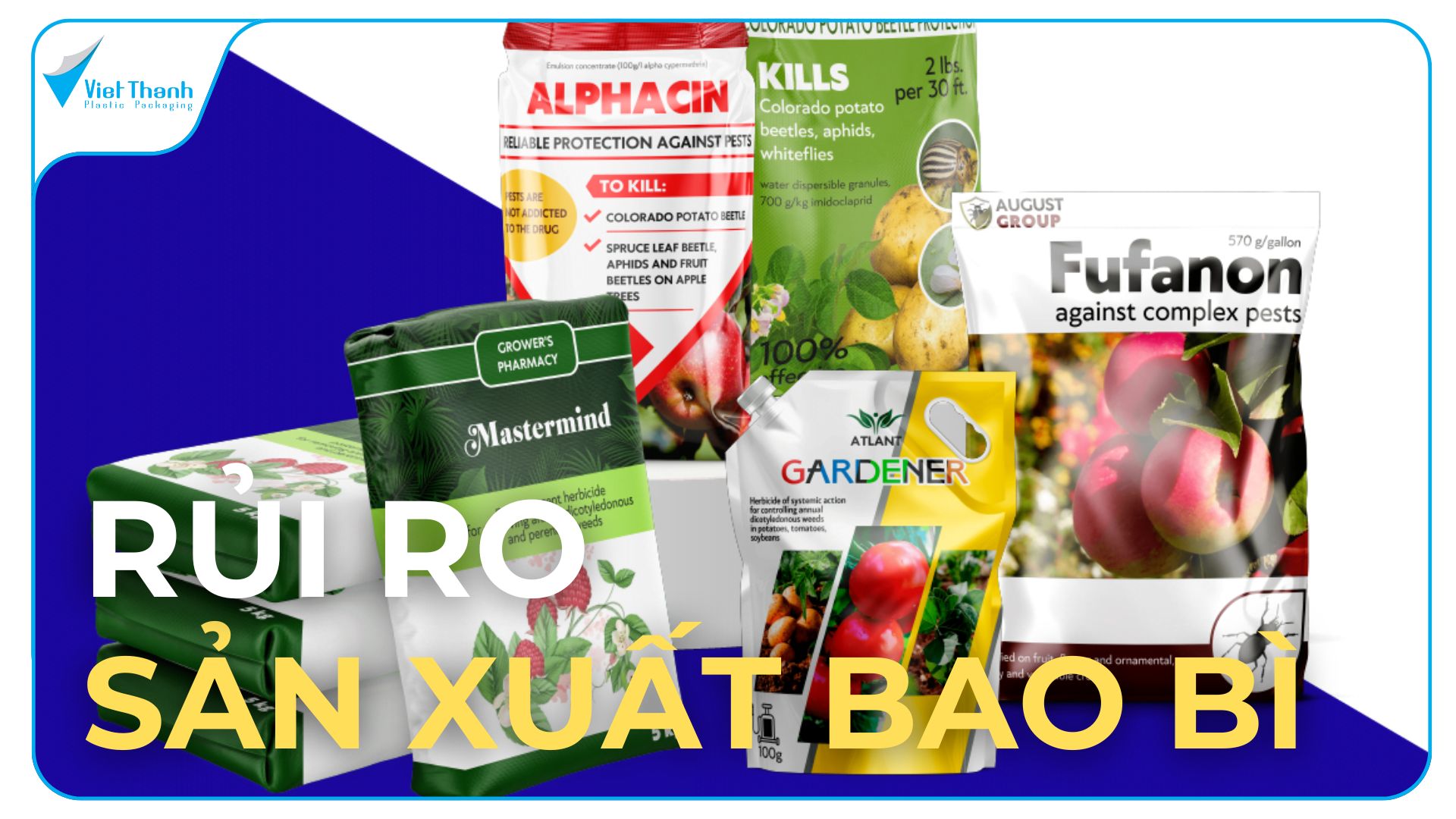 Rủi ro trong sản xuất bao bì nhựa – Phân tích & Giải pháp chi tiết