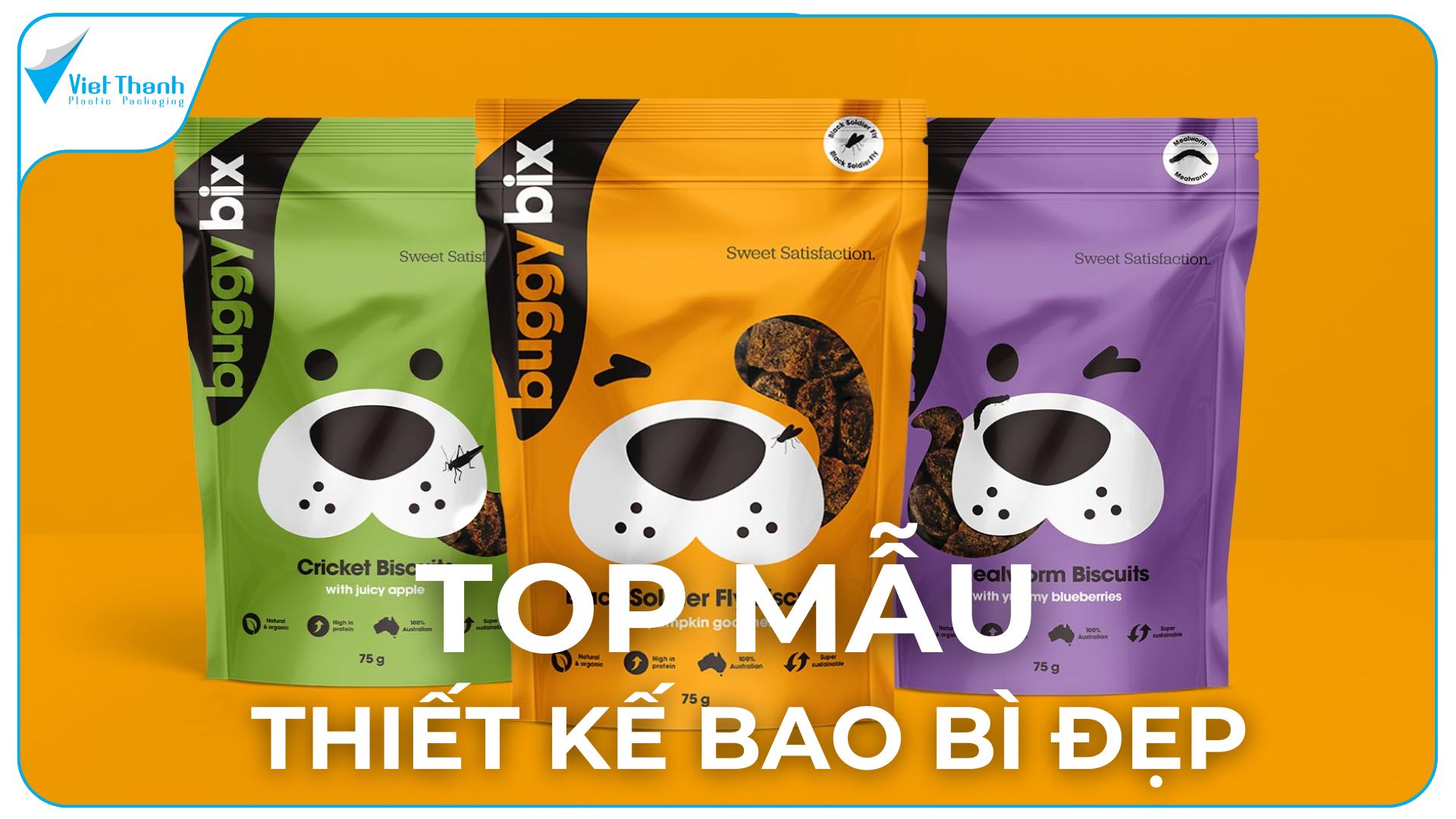 Top mẫu thiết kế bao bì được ưa chuộng hiện nay