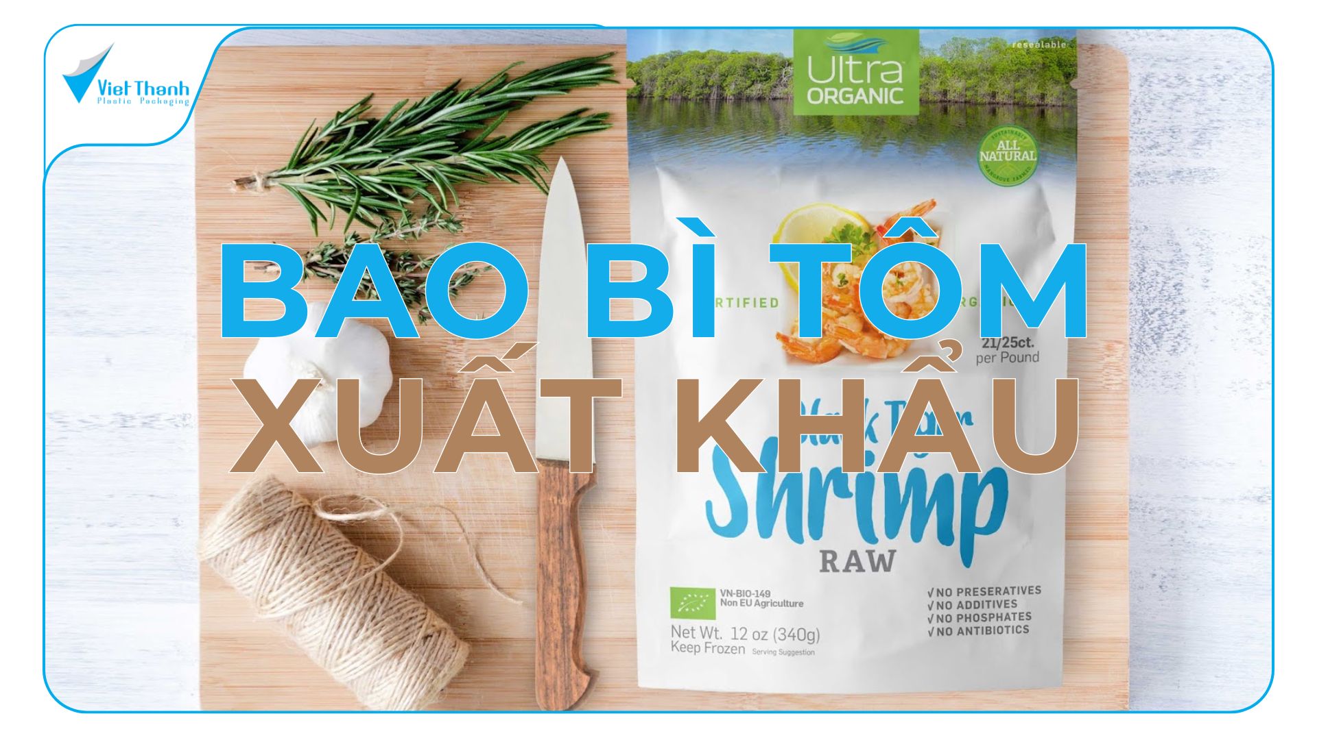 Bao bì tôm xuất khẩu