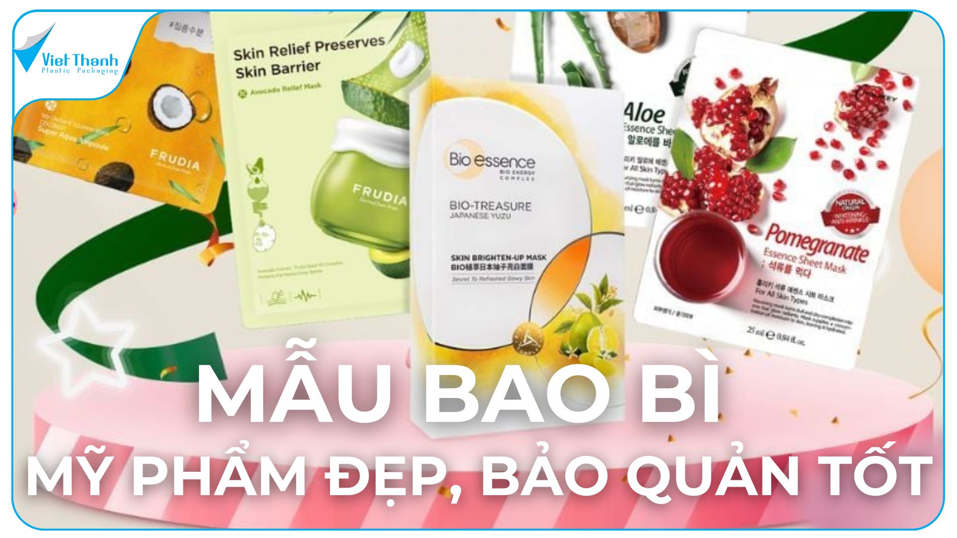 Mẫu Bao Bì Mỹ Phẩm Đẹp – Bao Bì Nhựa Chất Lượng Cao | Bao Bì Nhựa Việt Thành