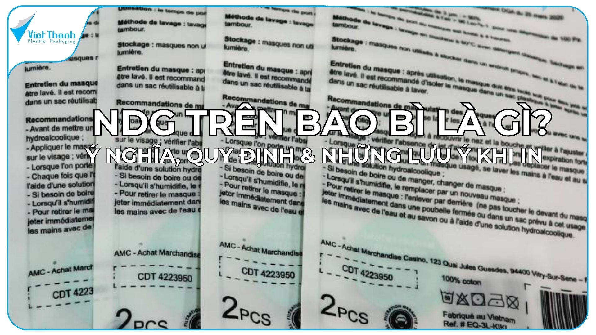 NDG Trên Bao Bì