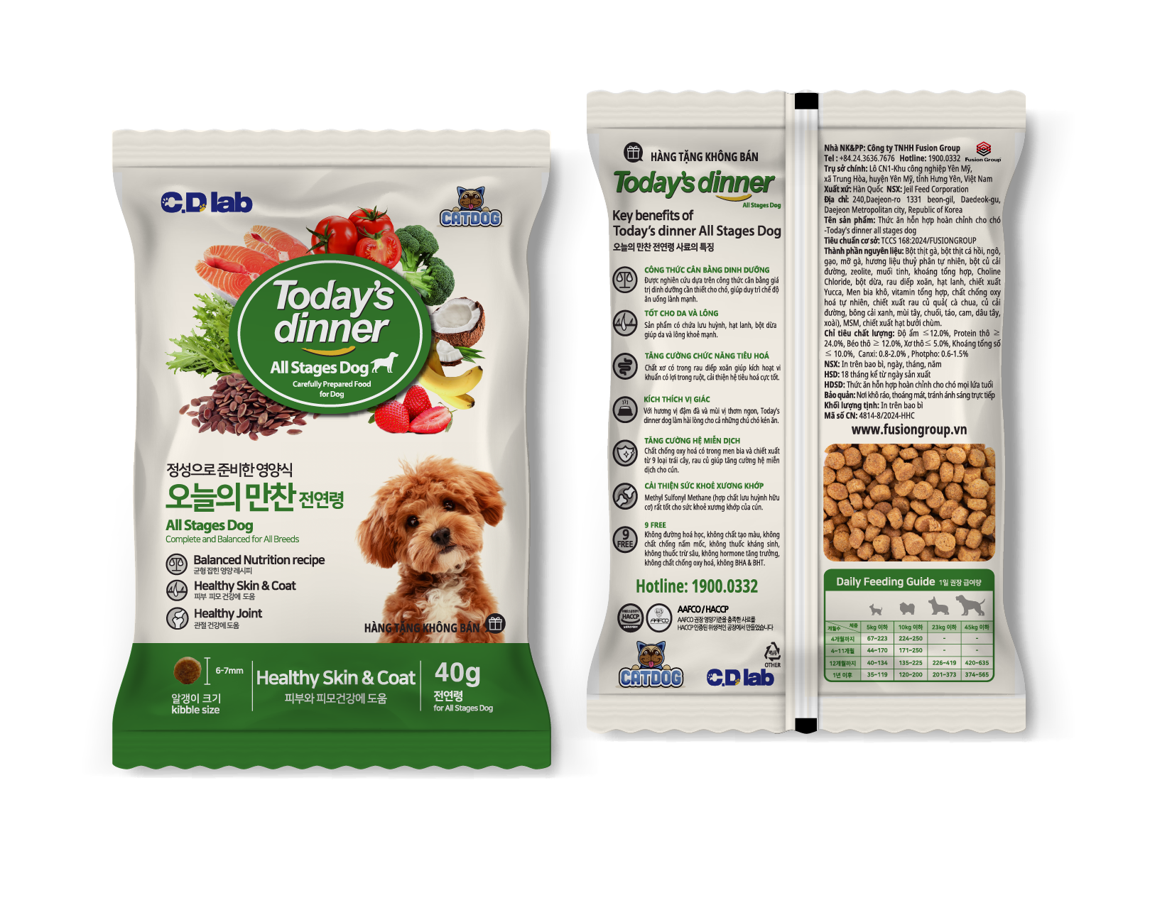 BAO BÌ THỨC ĂN THÚ CƯNG - BAO BÌ NHỰA VIỆT THÀNH