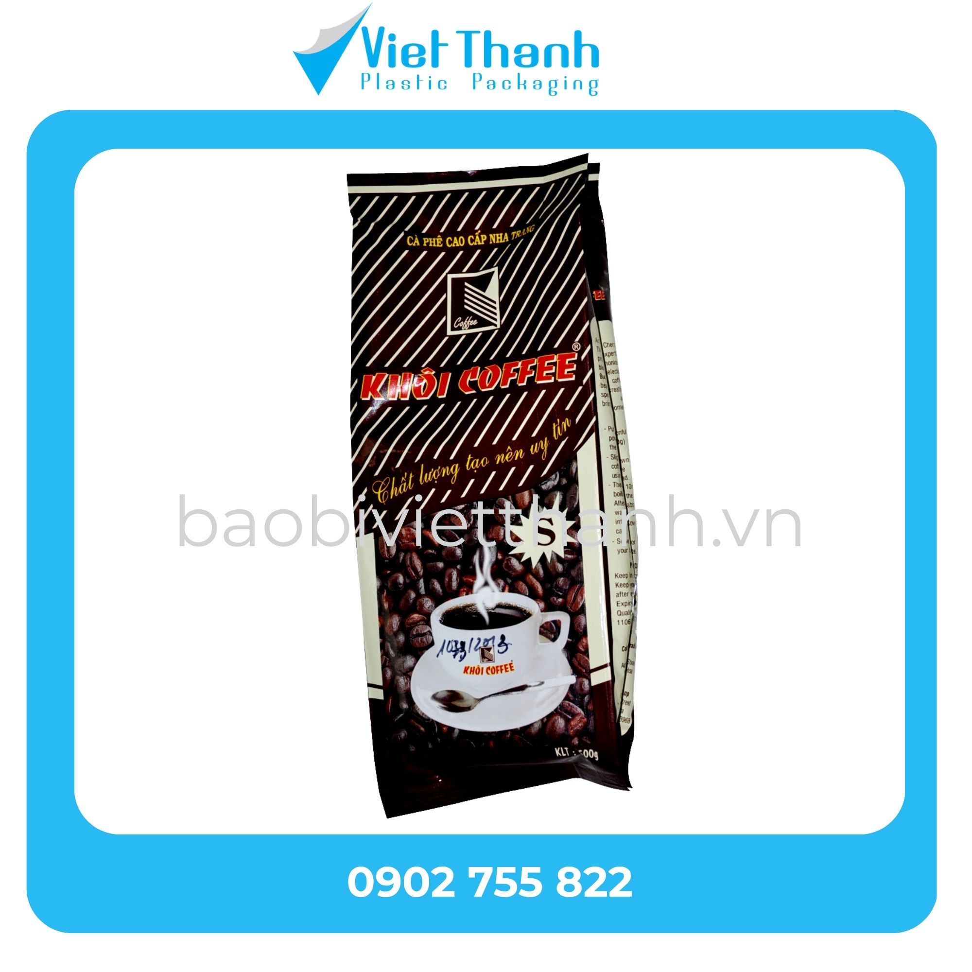Bao Bì Cà Phê - Túi 3 biên, túi zipper, túi đáy đứng giá tốt, chất lượng cao, kín khí