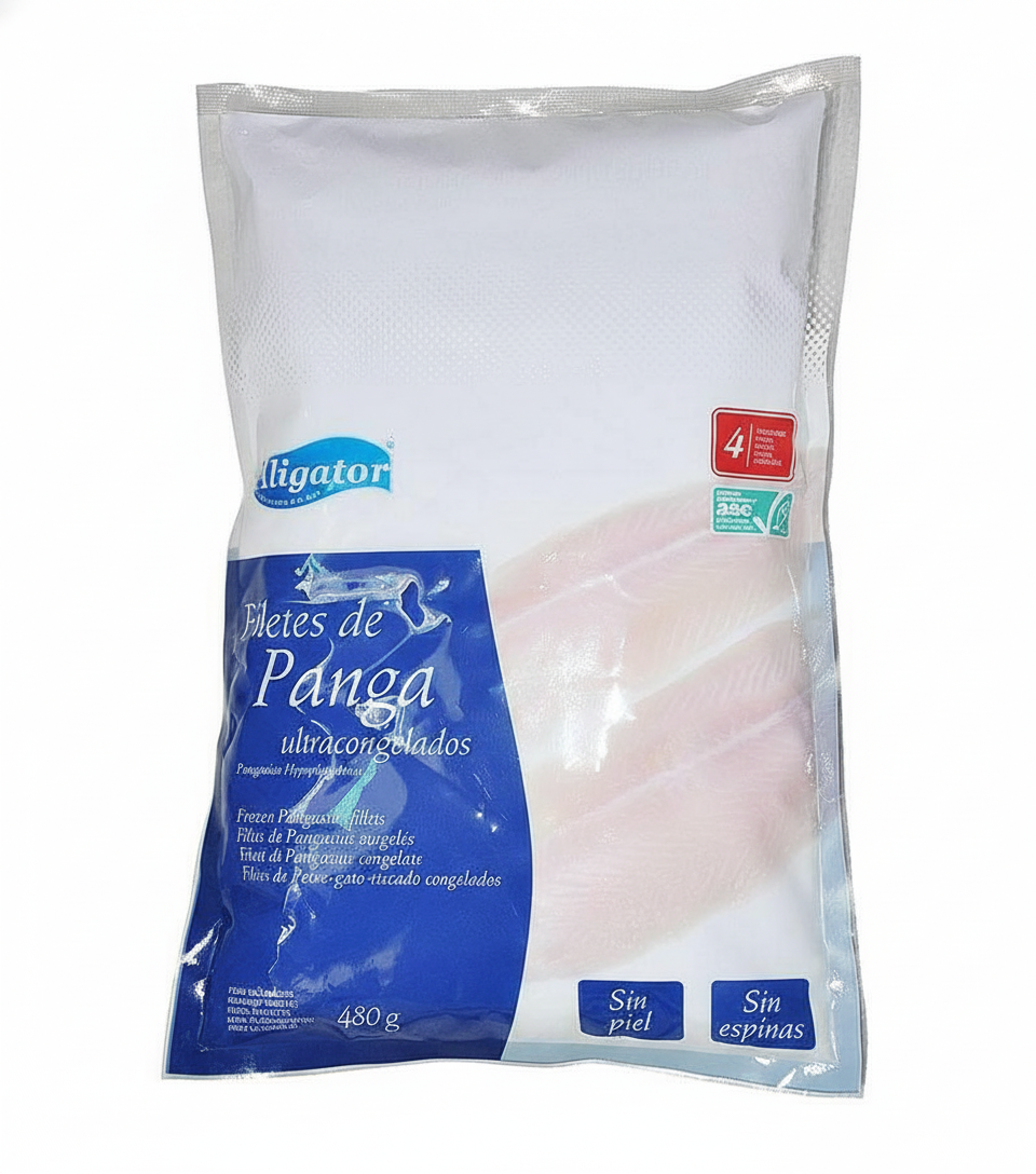 bao bì cá basa đông lạnh