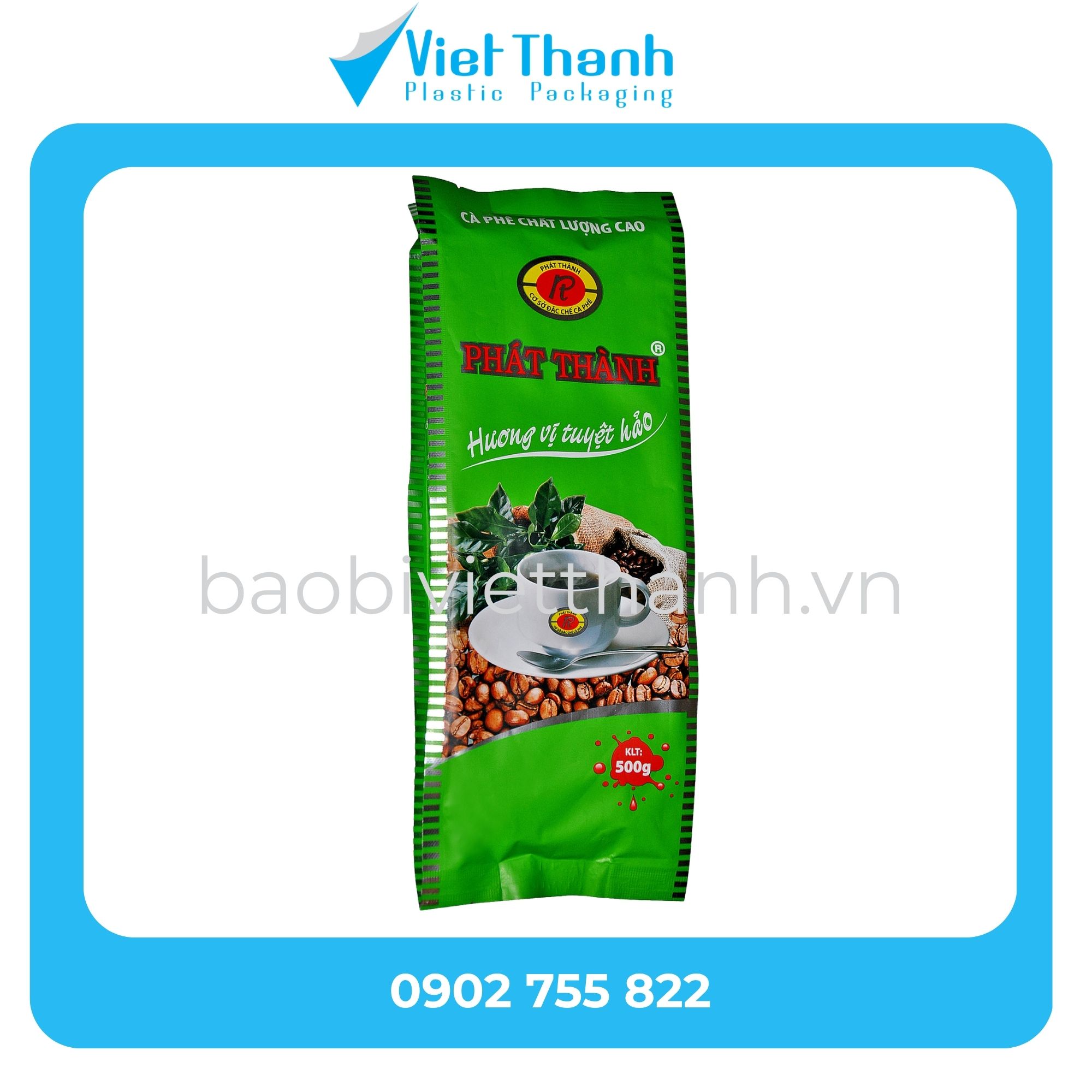 Bao Bì Cà Phê - Túi 3 biên, túi zipper, túi đáy đứng giá tốt, chất lượng cao, kín khí