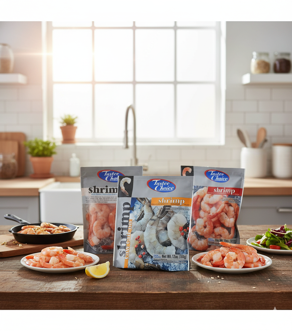 BAO BÌ TÔM ĐÔNG LẠNH UY TÍN, CHẤT LƯỢNG CAO, BẢO QUẢN TỐT