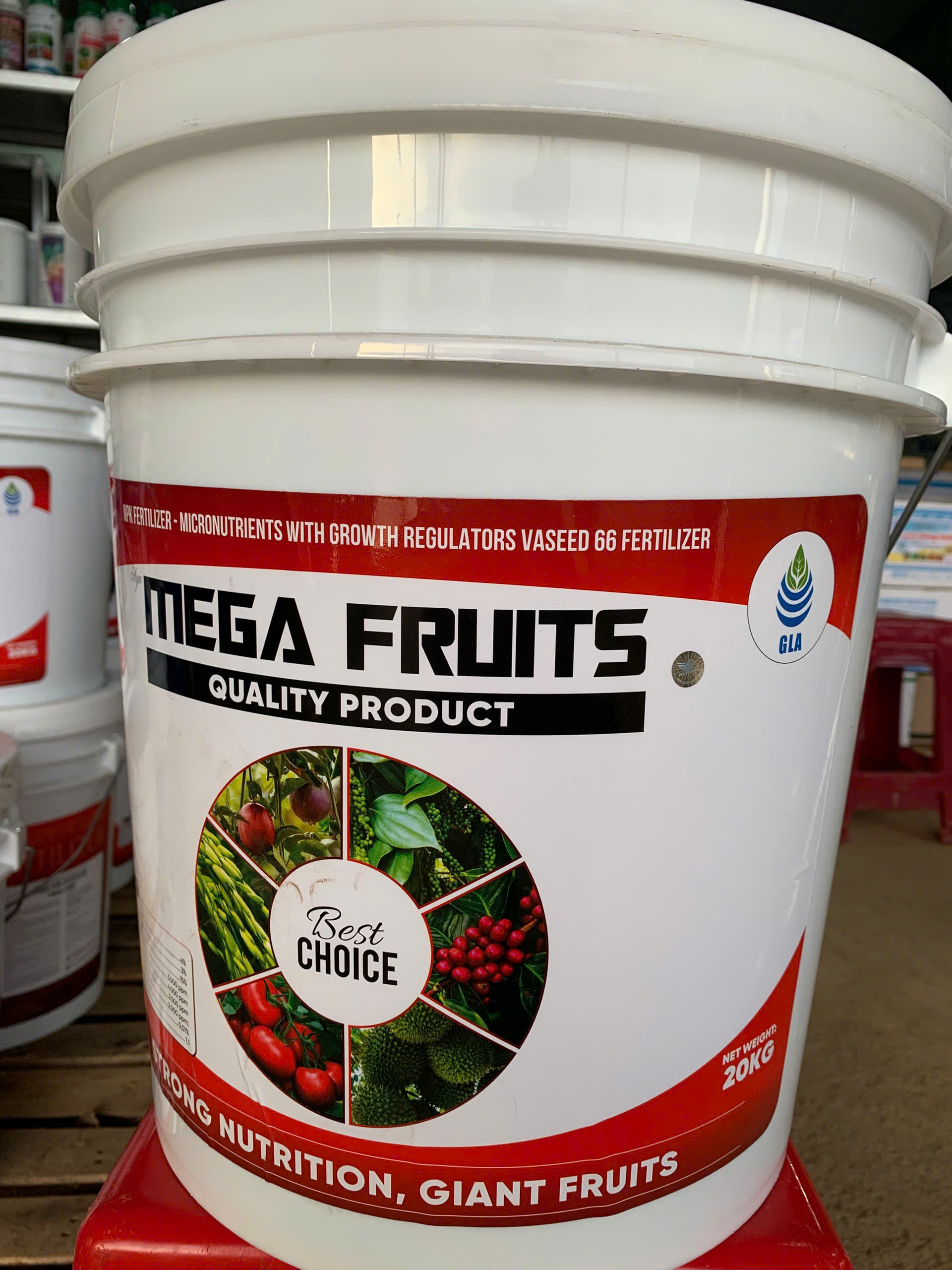 Mega Fruits xô 20kg