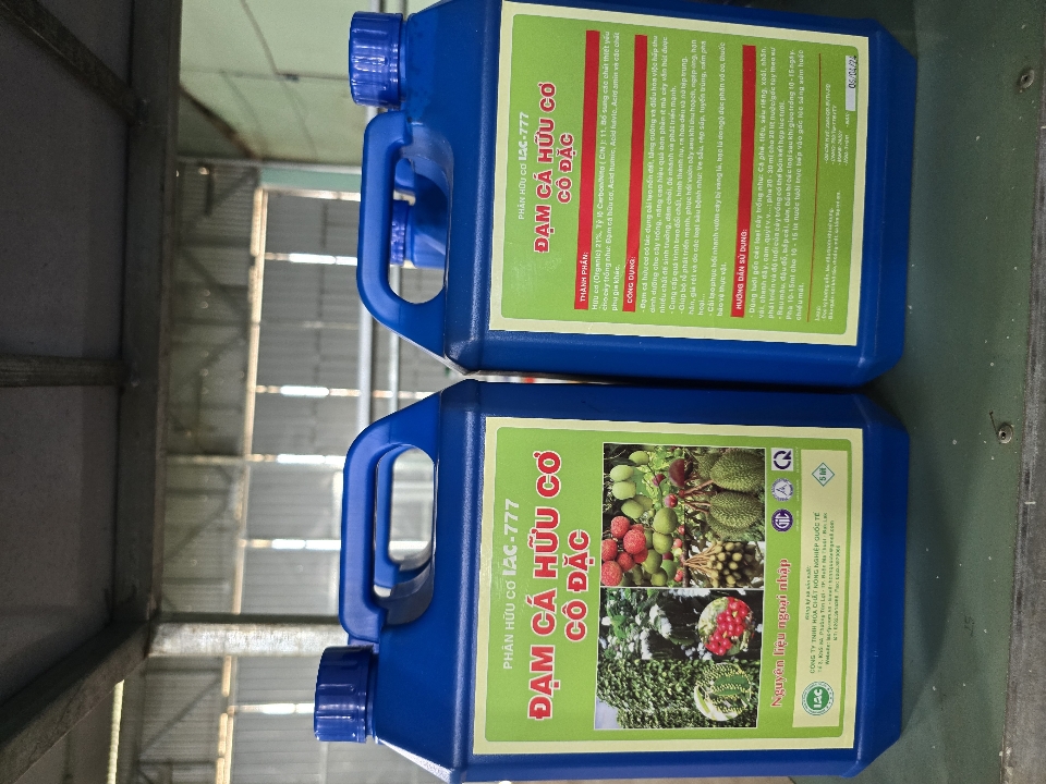 Đạm Cá Hữu Cơ Cô Đặc IAC 777 (Can 5 lít)