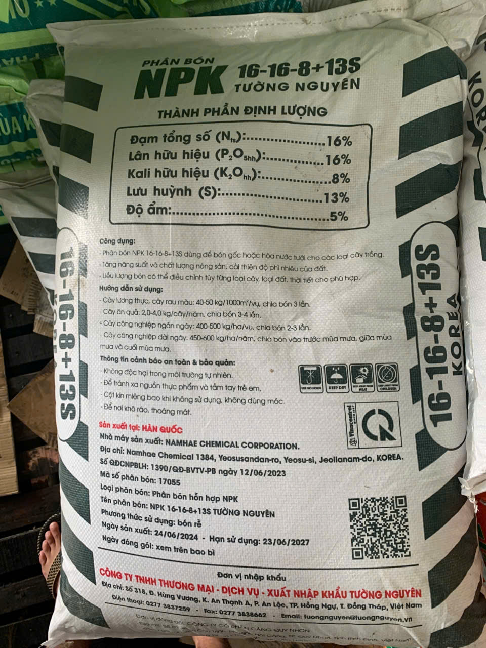 NPK Korea 16-16-8 Kg