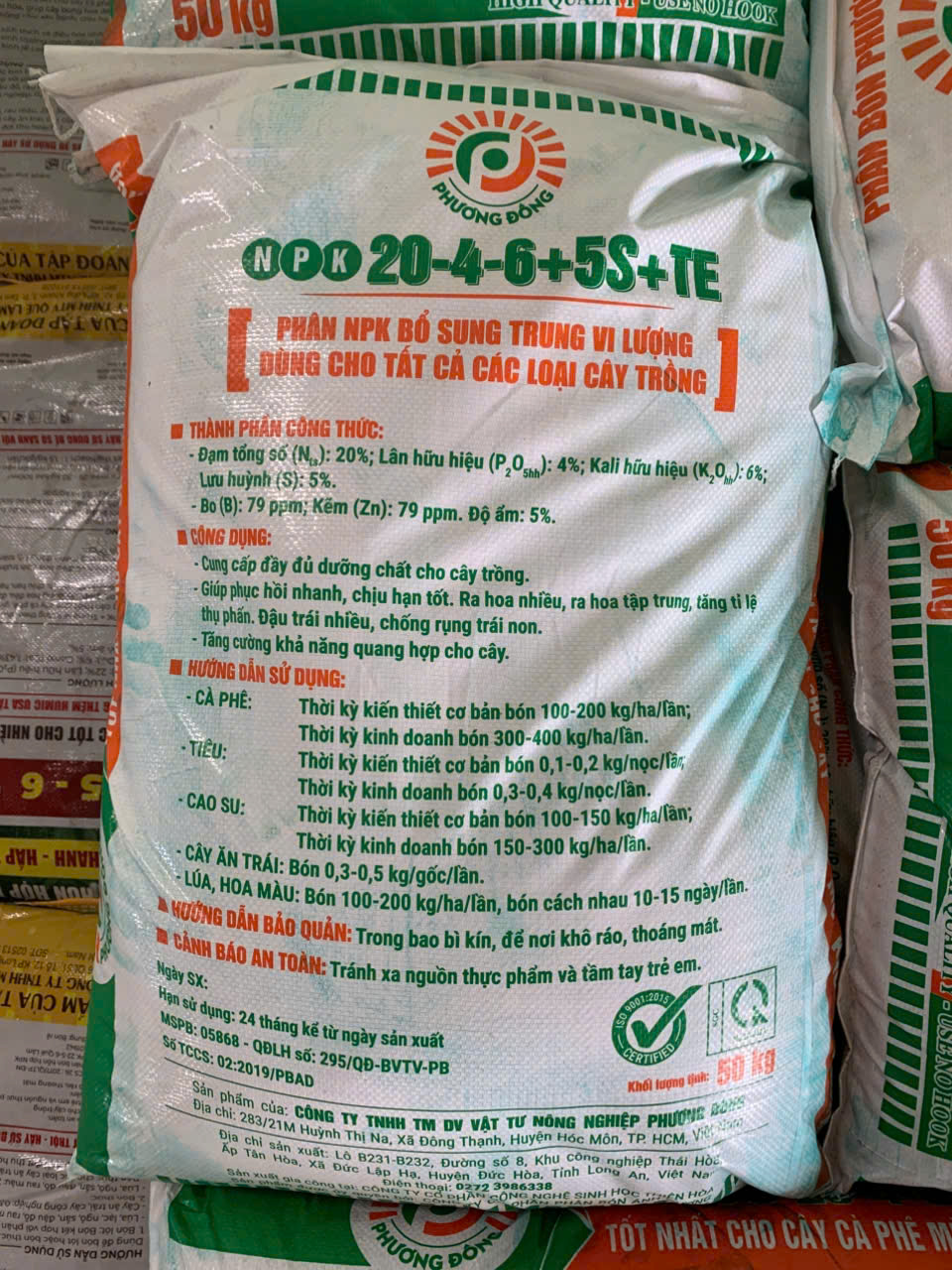 NK Phương Đông 10-4-6-5S Kg