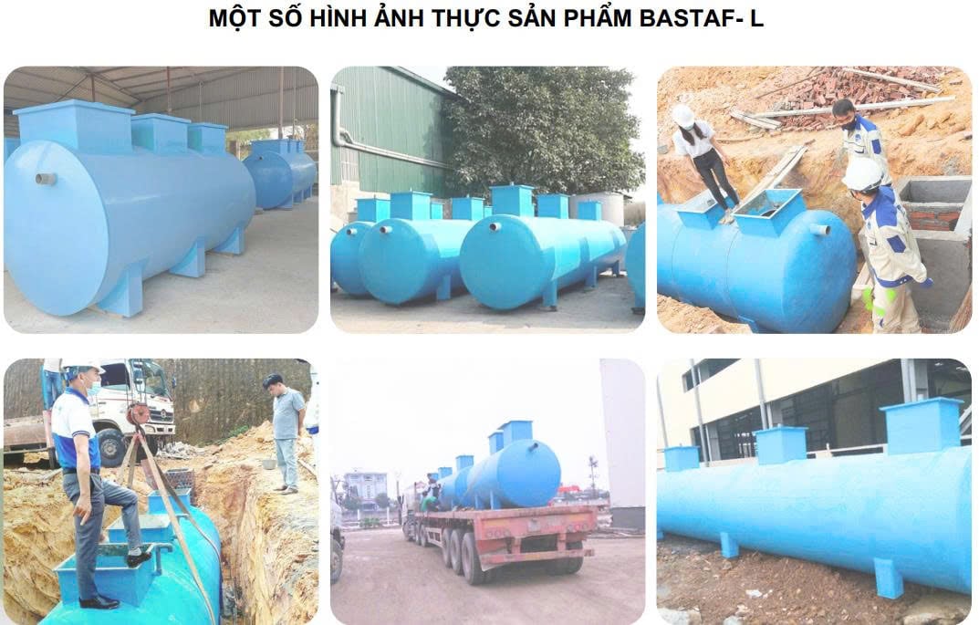 Bồn xử lý nước thải vinacee Việt Nam 