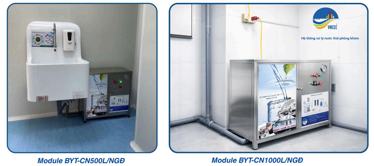Thiết bị xử lý nước thải phòng khám y tế 