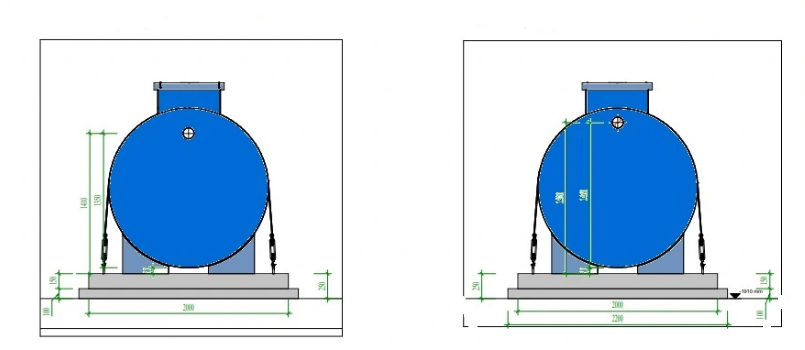 Module hệ thống xử lý nước thải JOKASO Tank 5m3 xử lý nước thải sinh hoạt và y tế