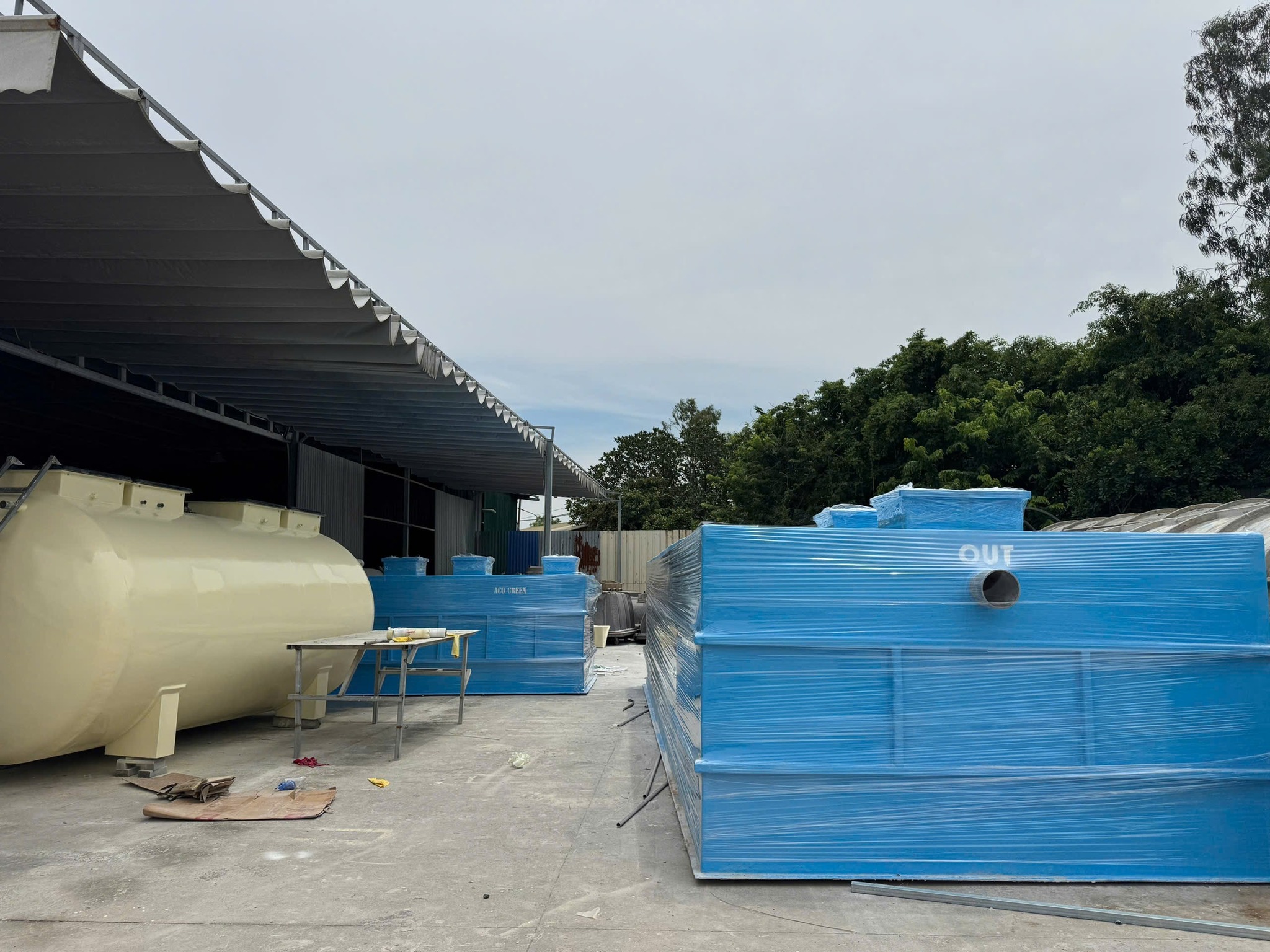 Bể tách mỡ ACO Green giá xưởng (Chất liệu composite)