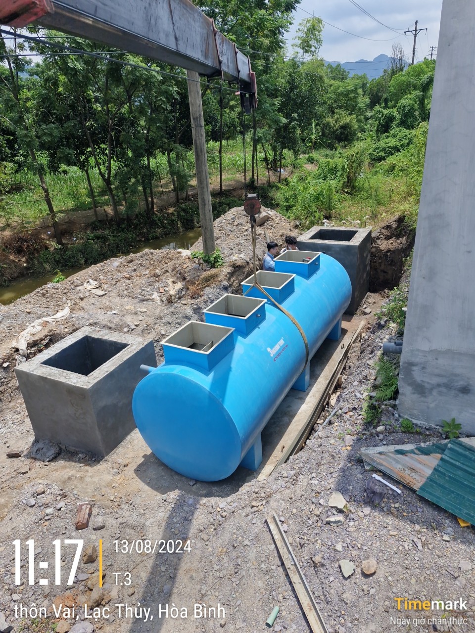 Module hệ thống xử lý nước thải JOKASO Tank 5m3 xử lý nước thải sinh hoạt và y tế