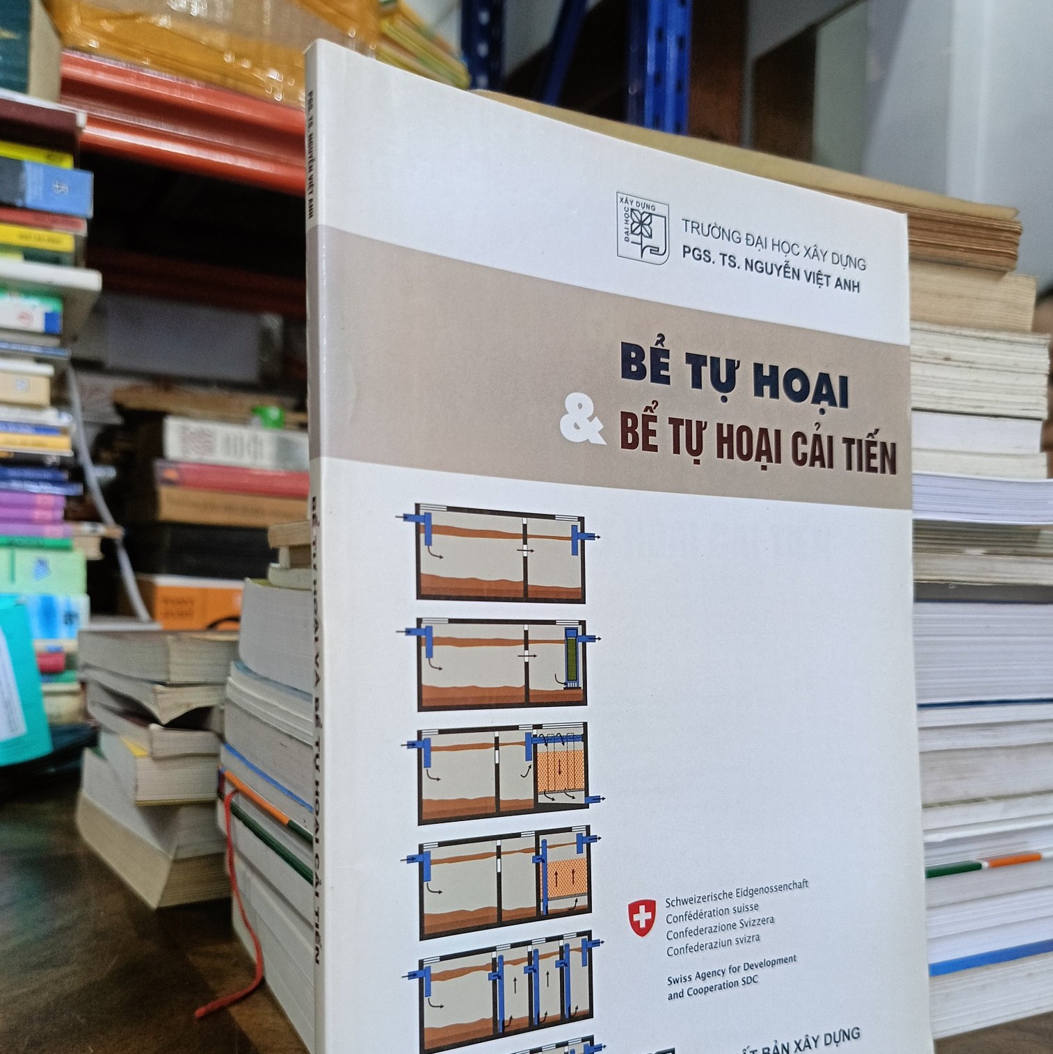 Bể tự hoại cải tiến 5 ngăn từ 2 - 20 m3/ngđ
