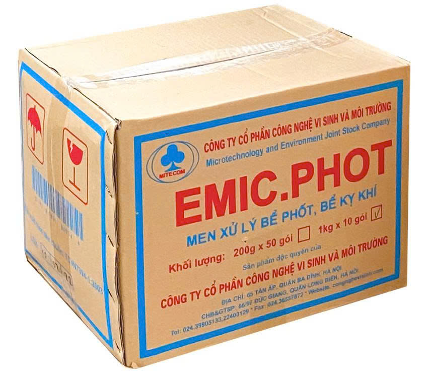 Men vi sinh phân hủy rác hữu cơ