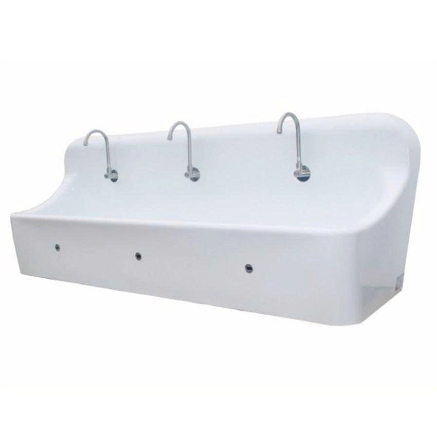 Chậu rửa y tế bằng Composite (FRP) bên đẹp, tiệt trùng