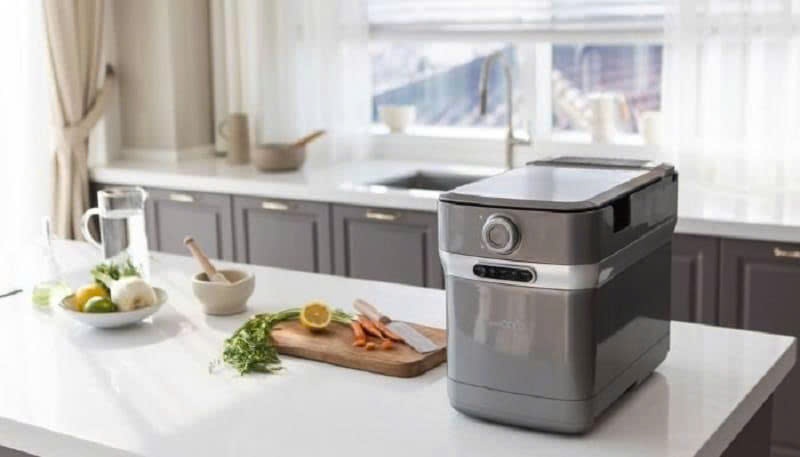 Máy phân hủy rác hữu cơ mini cho gia đình