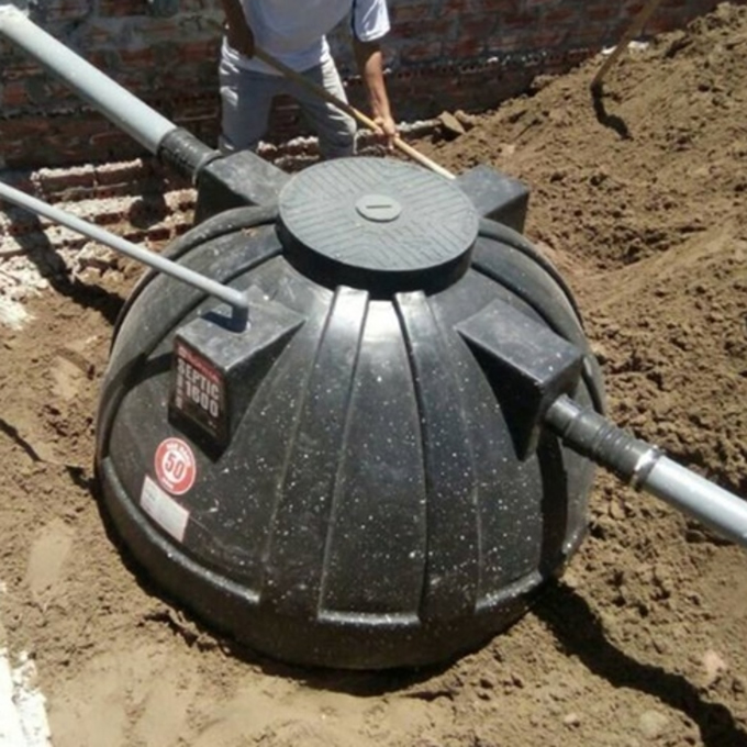 Bể tự hoại cải tiến Sơn hà 1600 lít