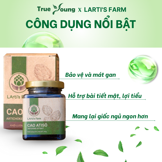 Cao Atisô Hữu Cơ LArti’s Farm Đà Lạt
