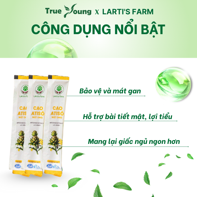 Stick Cao Atiso Mật Ong Thượng Hạng - LArti's Farm