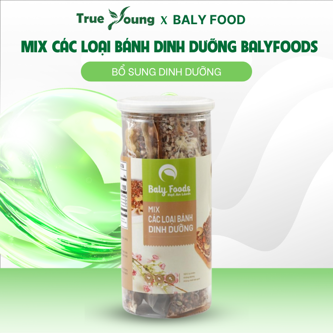 Mix Các Loại Bánh BalyFoods,  Siêu Hạt, Dinh Dưỡng Cho Mẹ Bầu, Người Giữ Dáng