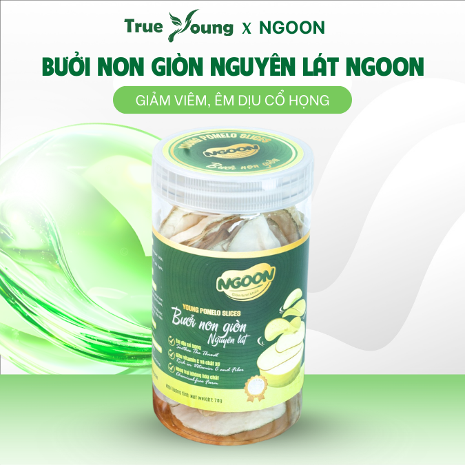 Bưởi non Ngoon giòn nguyên lát cao cấp