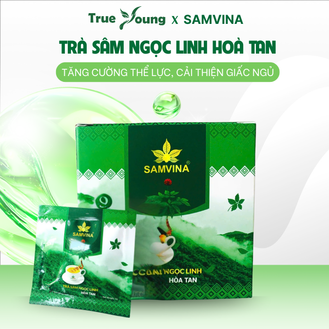 Trà Hòa Tan Sâm Ngọc Linh – Dưỡng chất từ núi rừng, sức khoẻ từ thiên nhiên