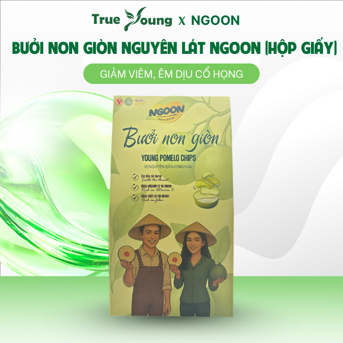 Bưởi non Ngoon giòn nguyên lát cao cấp
