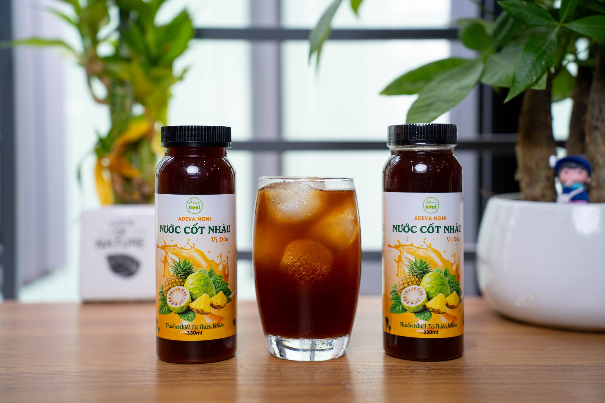 Nước Cốt Nhàu Dứa Tươi ADEVA 330ml
