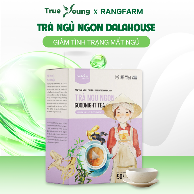 Trà Ngủ Ngon Dalahouse hỗ trợ giấc ngủ sâu Goodnight Tea