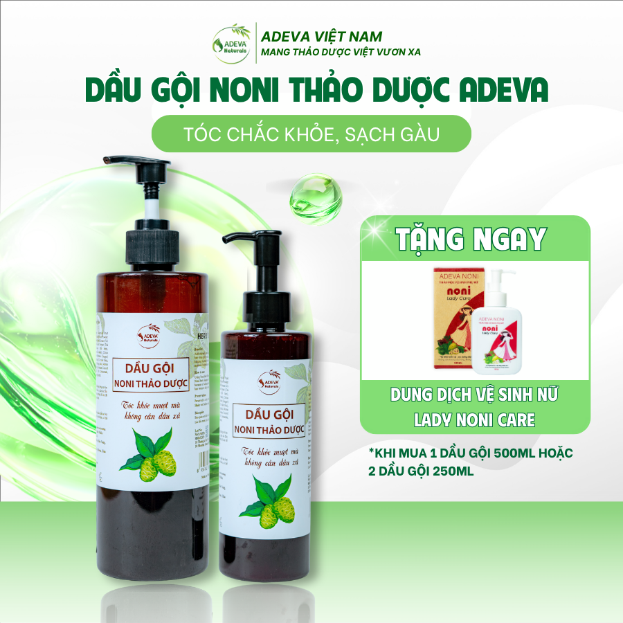 ƯU ĐÃI CHÀO HÈ THÁNG 4 – MUA DẦU GỘI TẶNG NONI LADY CARE