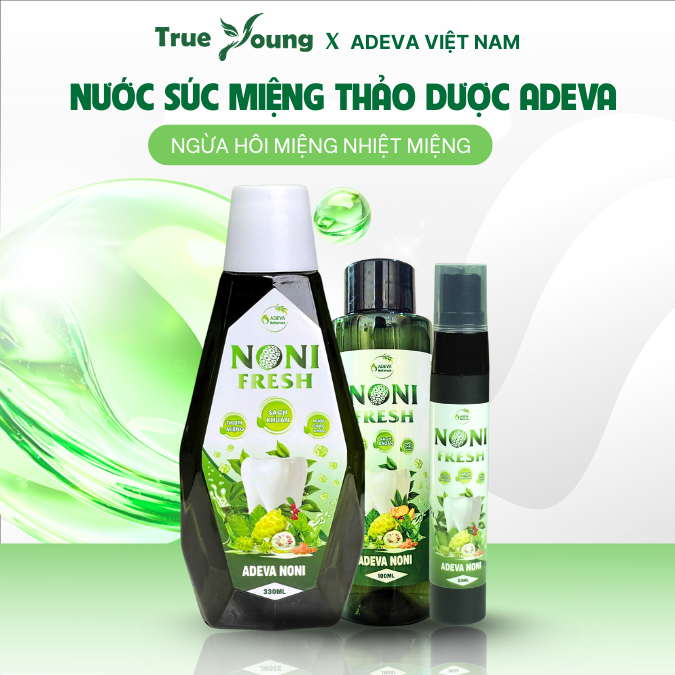 Nước Súc Miệng Thảo Dược ADEVA Ngừa Hôi Miệng Và Nhiệt Miệng, Mang Lại Hơi Thở Thơm Mát