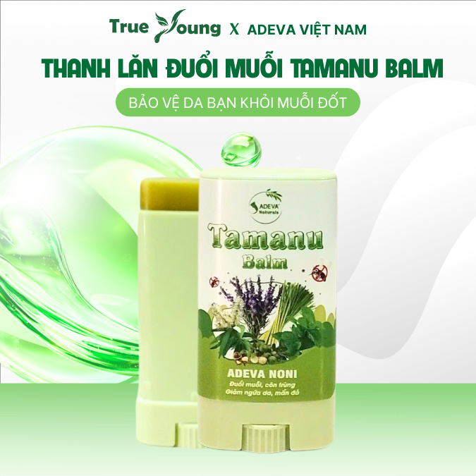 Thanh Lăn Đuổi MuỗI, Giảm Ngứa, Giảm Sưng Tamanu Balm 15g