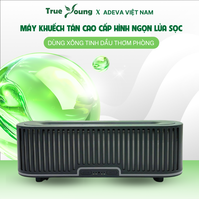 (SIÊU SALE CHUYỂN MÔ HÌNH) Máy Khuếch Tán Cao Cấp Hình Ngọn Lửa Dọc 200ML Tặng Ngay 1 Tinh Dầu Xông Hỗn Hợp 129k