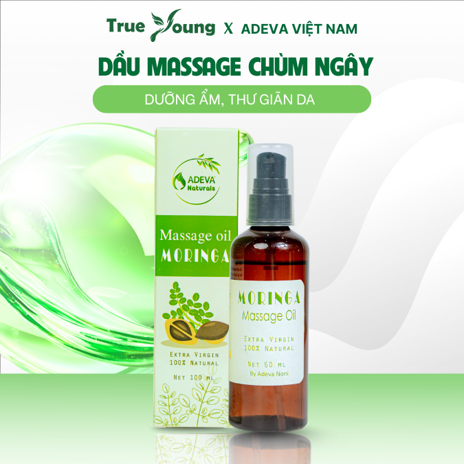 Tinh Dầu Massage Adeva - Body Oil Massage Oil, Mát Xa Thư Giãn, Dưỡng Ẩm Cho Da