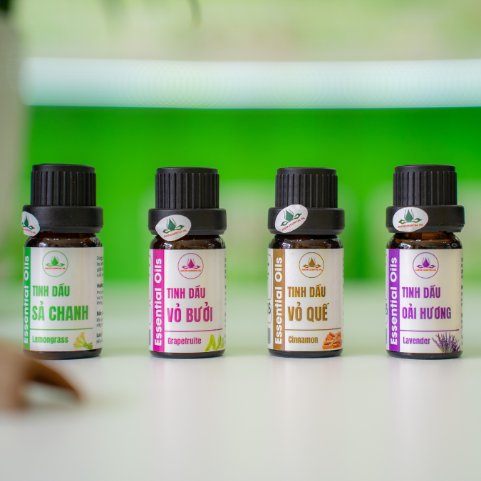Tinh Dầu Xông Phòng Thư Giản Với Hương Thơm Tự Nhiên