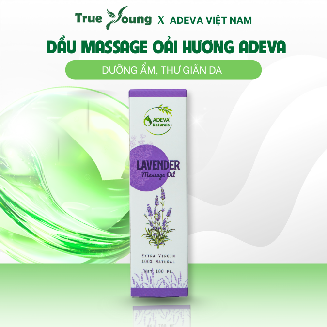 Tinh Dầu Massage Adeva - Body Oil Massage Oil, Mát Xa Thư Giãn, Dưỡng Ẩm Cho Da